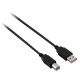 V7 Cable USB 2.0 USB de A a B (m m), negro 3 m V7E2USB2AB-03M